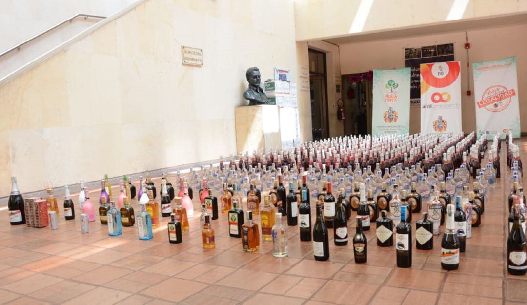 En el Huila siguen incautando licor y cigarrillos de contrabando.