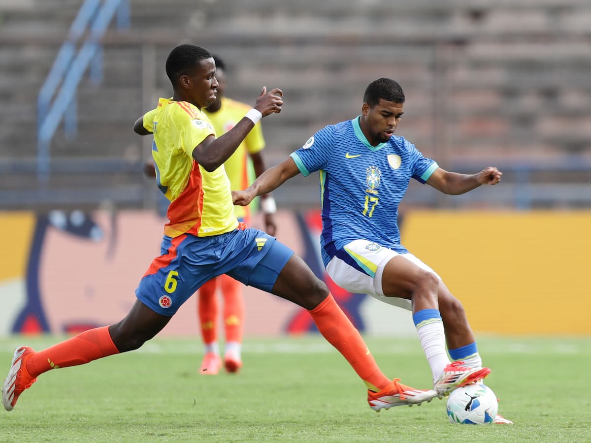 Sudamericano Sub-20: así quedó la Selección Colombia en la tabla de posiciones tras caer con Brasil