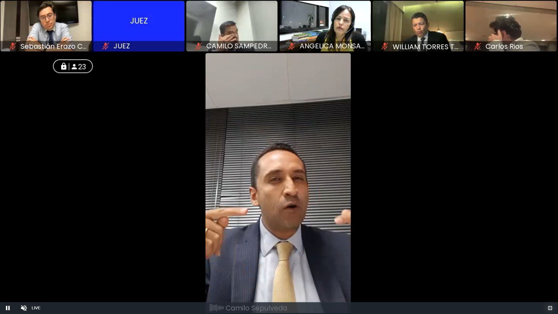 Audiencia de acusación formal en contra del los hermanos Javier y Carlos Ríos Velilla y su sobrino el exconcejal Felipe Ríos