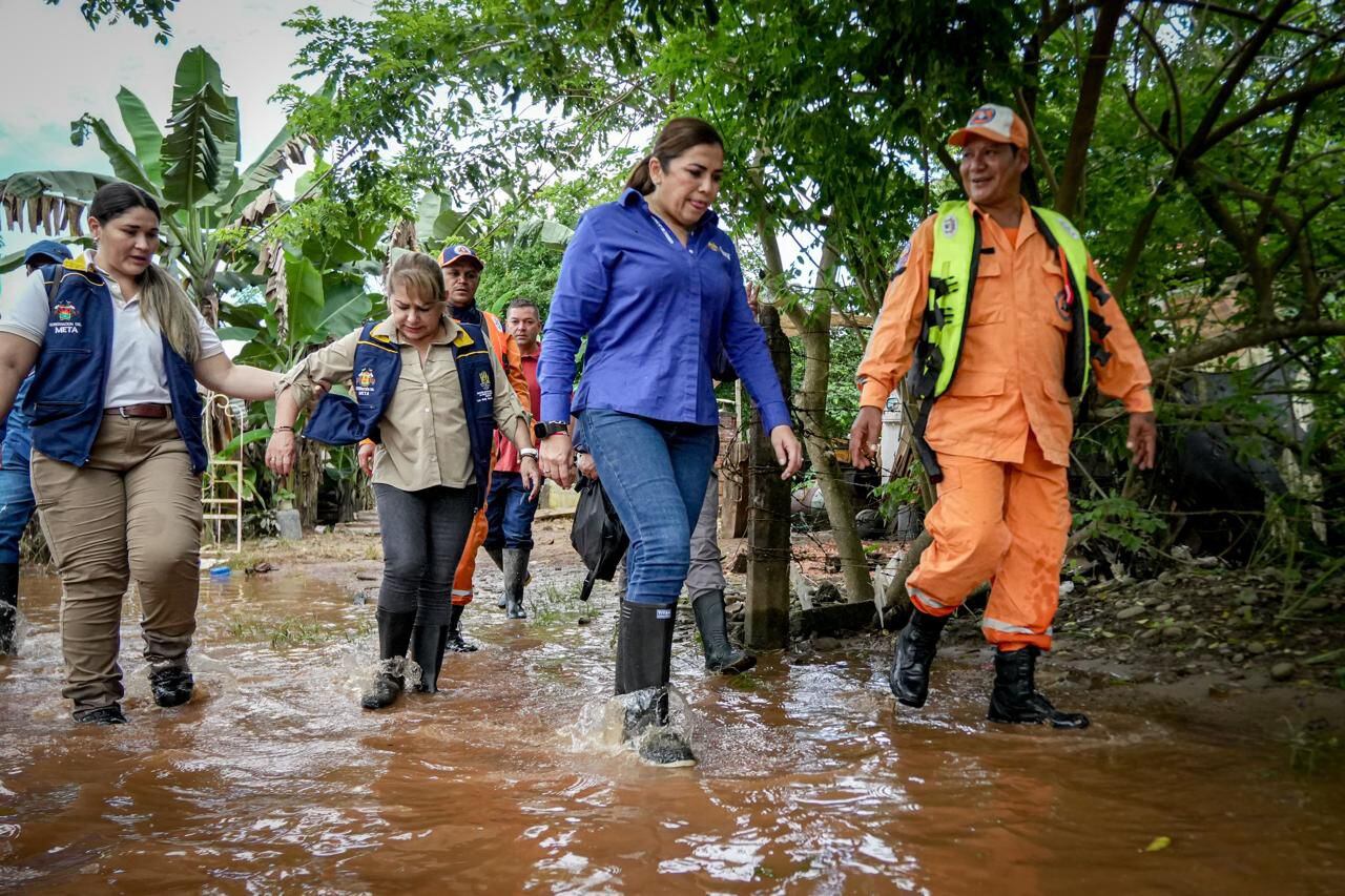 16 municipios se encuentran en emergencia por la temporada de lluvias en el departamento del Meta.