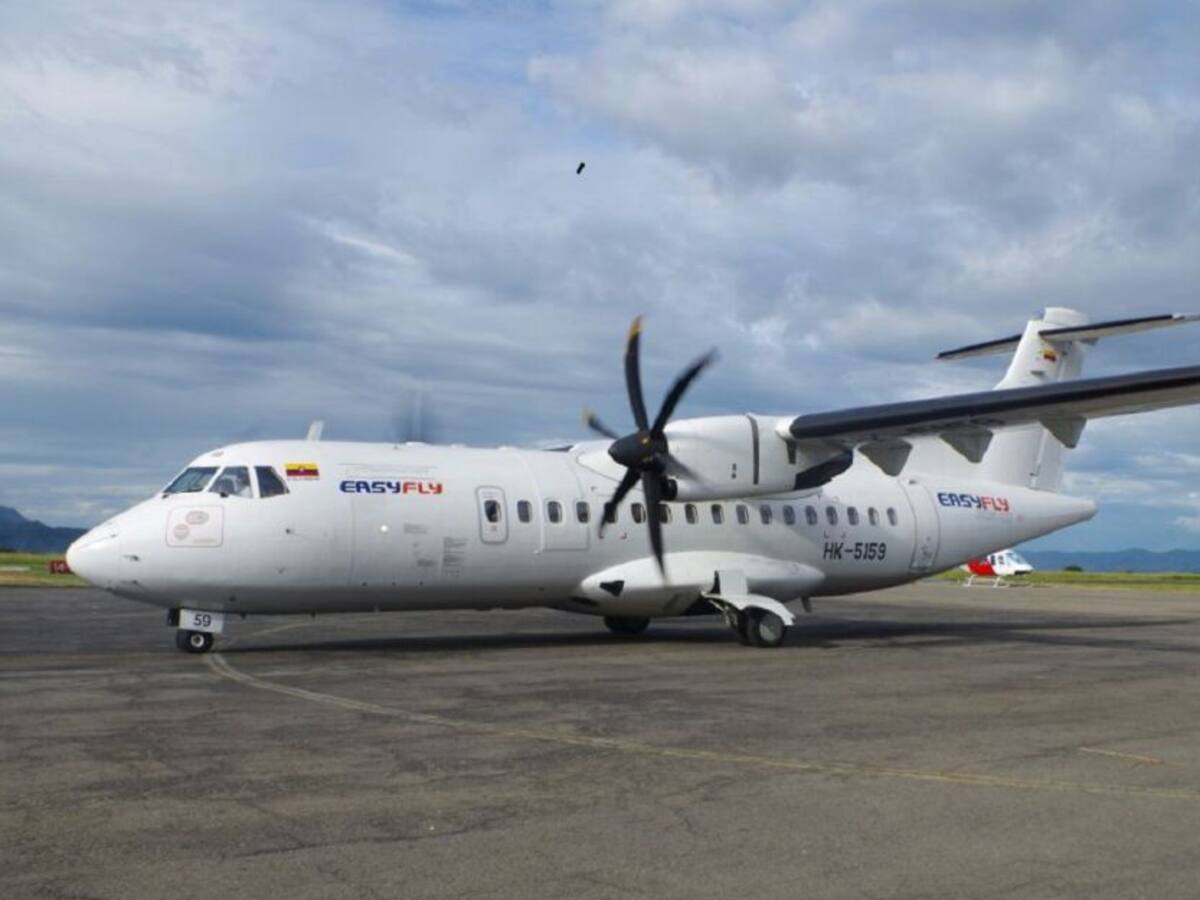 Easyfly espera aprobación para la ruta Manizales - Rionegro