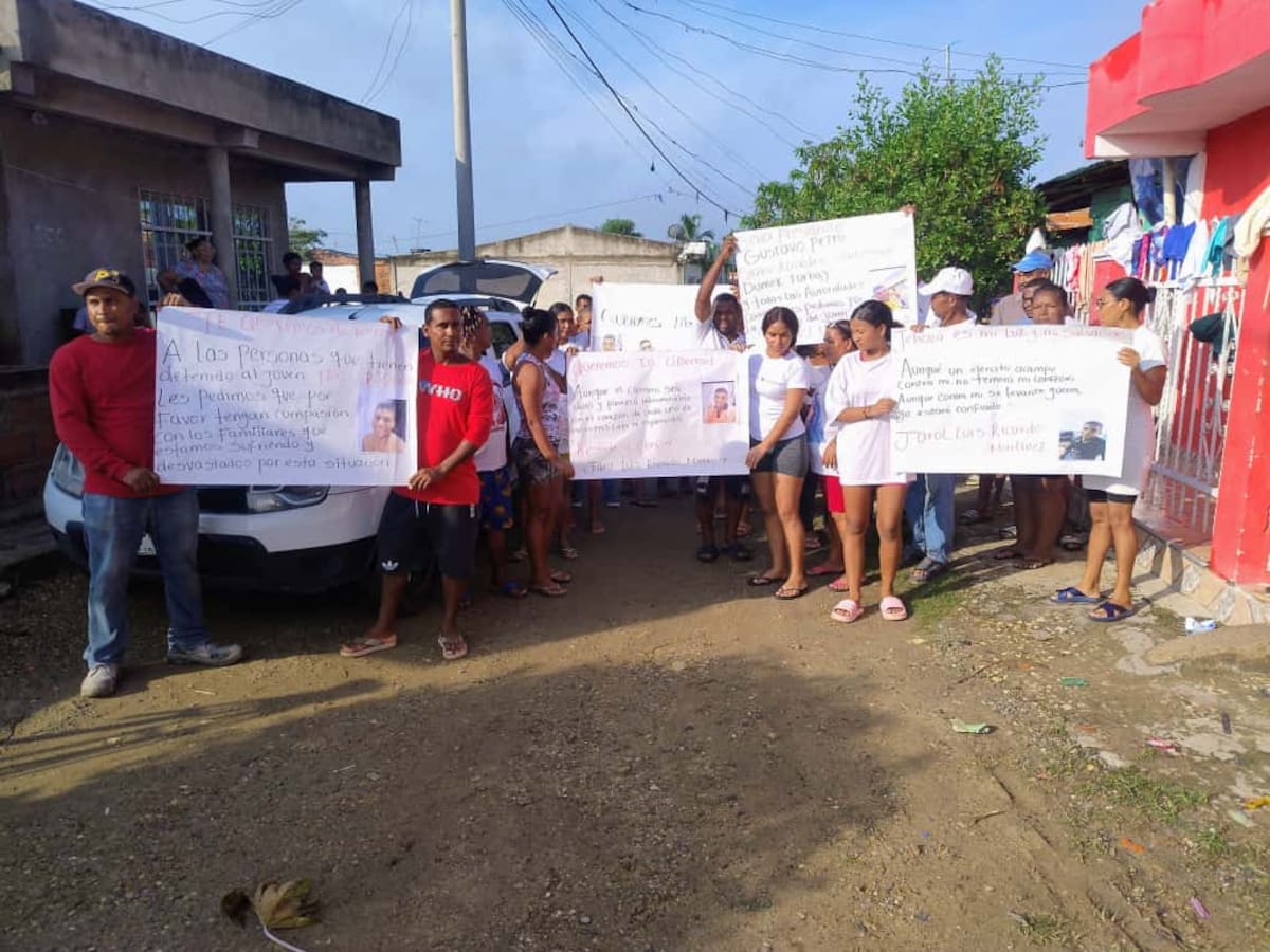 “Libertad”: desde Cartagena familiares de policía secuestrado en el Cauca pidieron su regreso