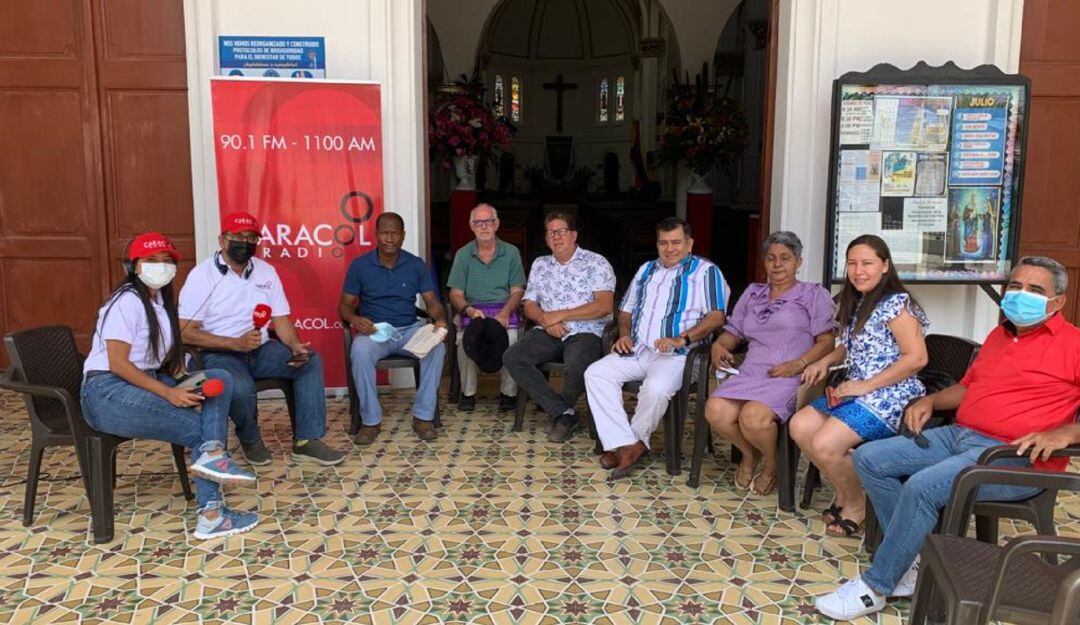 Moradores del barrio Chiquinquirá