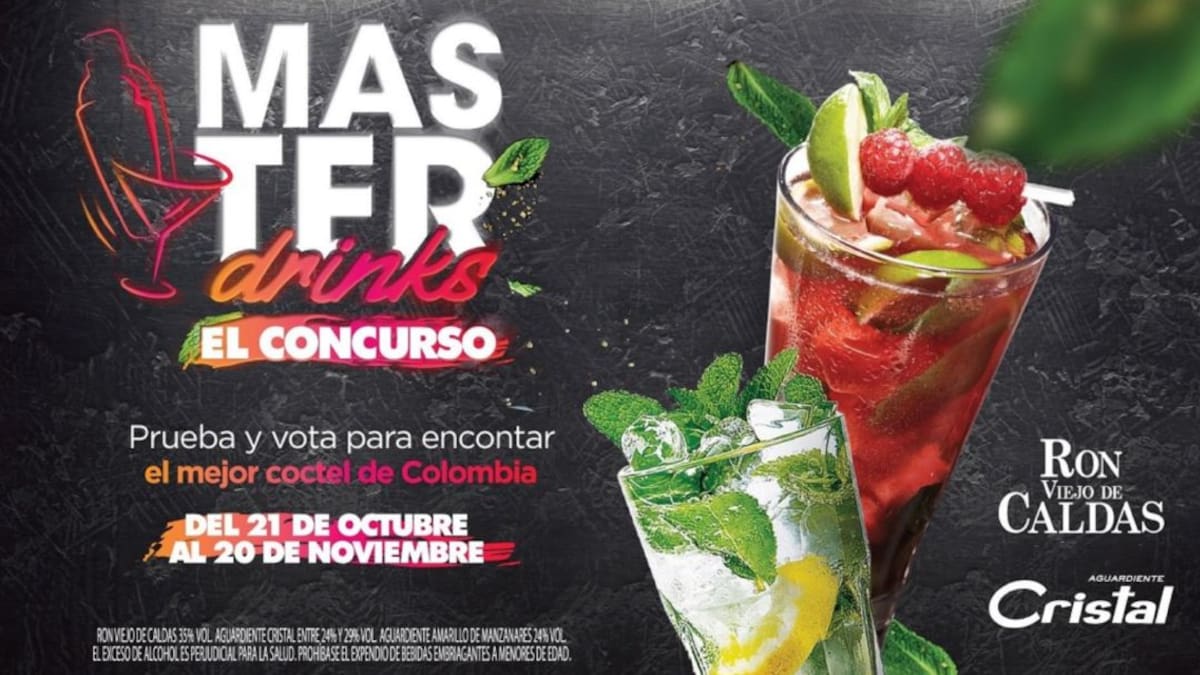 Los cocteles serán los protagonistas en el Master drinks