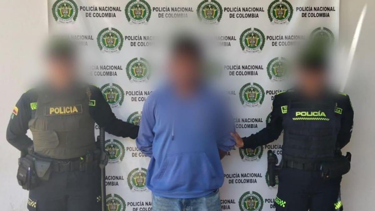 Capturan a un hombre tras herir con un machete a su propio hijo durante una riña en Magangué