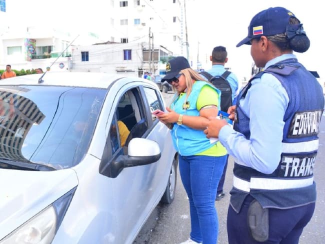DATT inicia operativos para embargos de vehículos en Cartagena