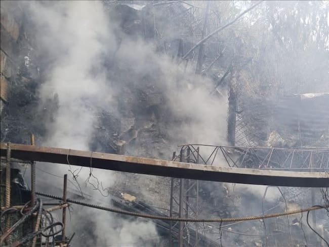 Foto: Bomberos de Bucaramanga