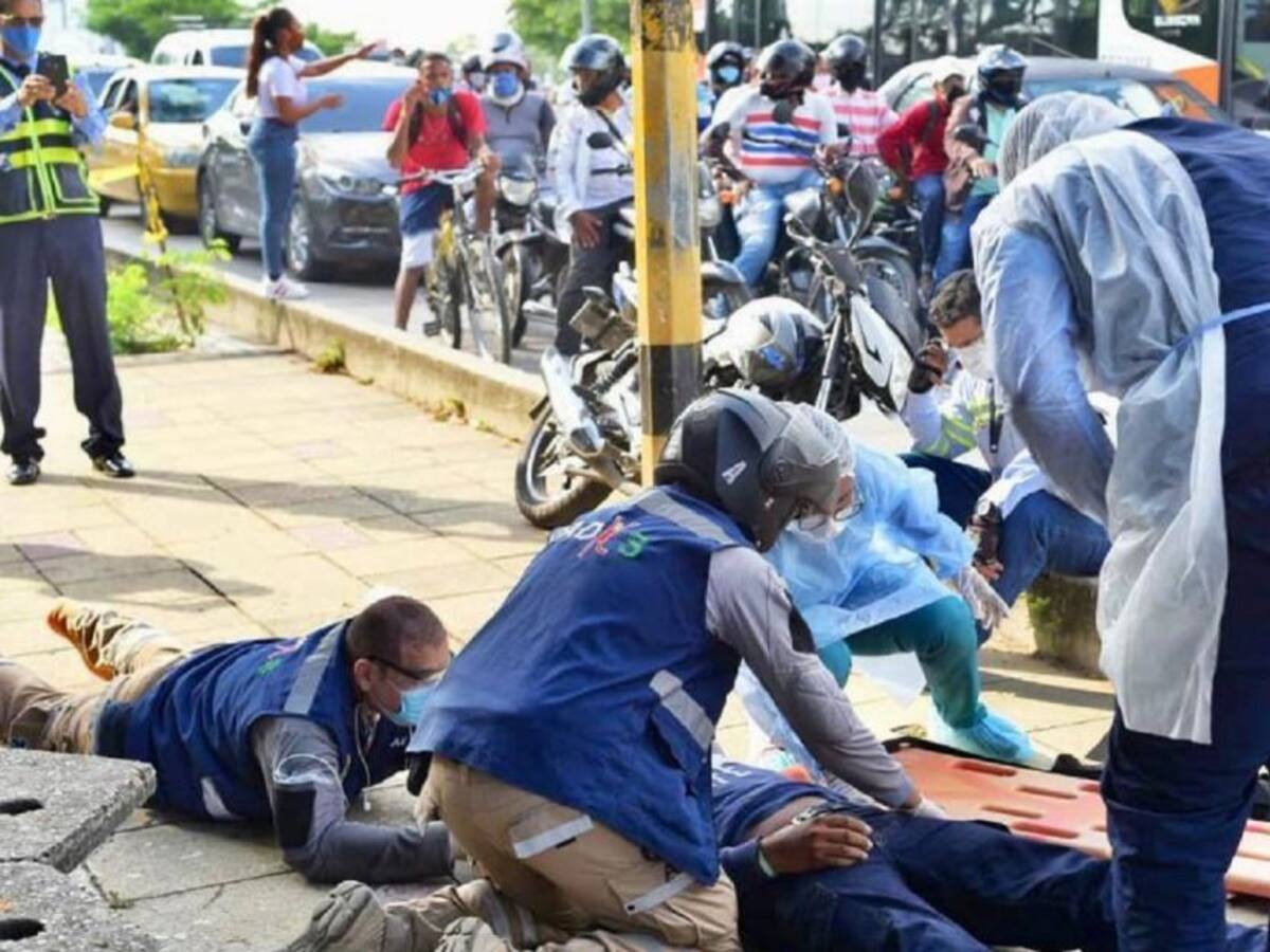 Motocicletas están involucradas en 696 accidentes en Cartagena este año