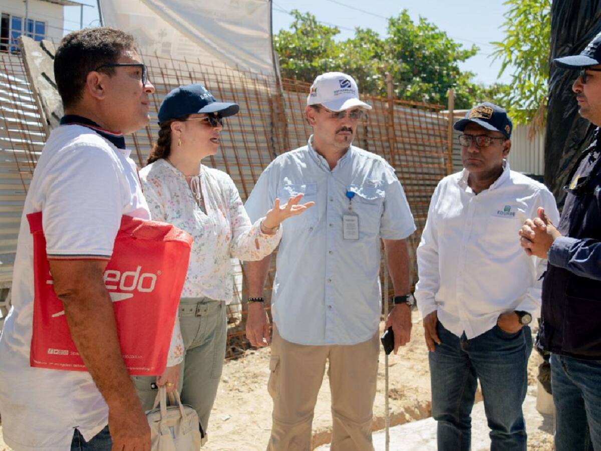 Avanza a buen ritmo construcción de los CAI blindados en tres barrios en Cartagena