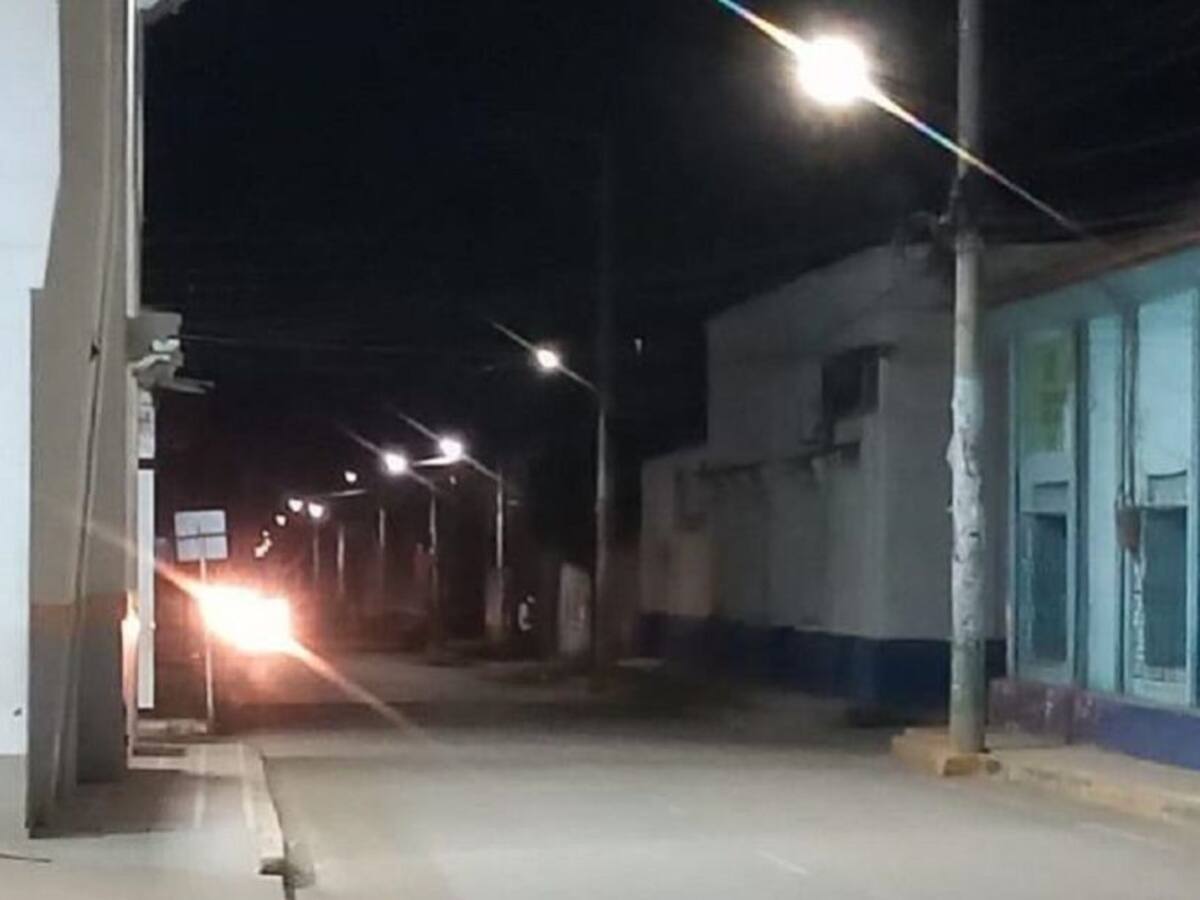 Luces con tecnología led llegan a El Carmen de Bolívar