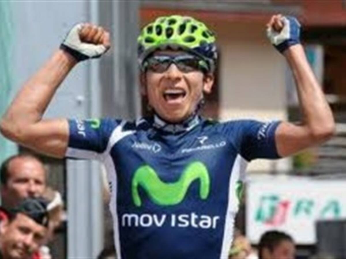 El ciclista colombiano Nairo Quintana ganó tercera etapa de la vuelta a Cataluña