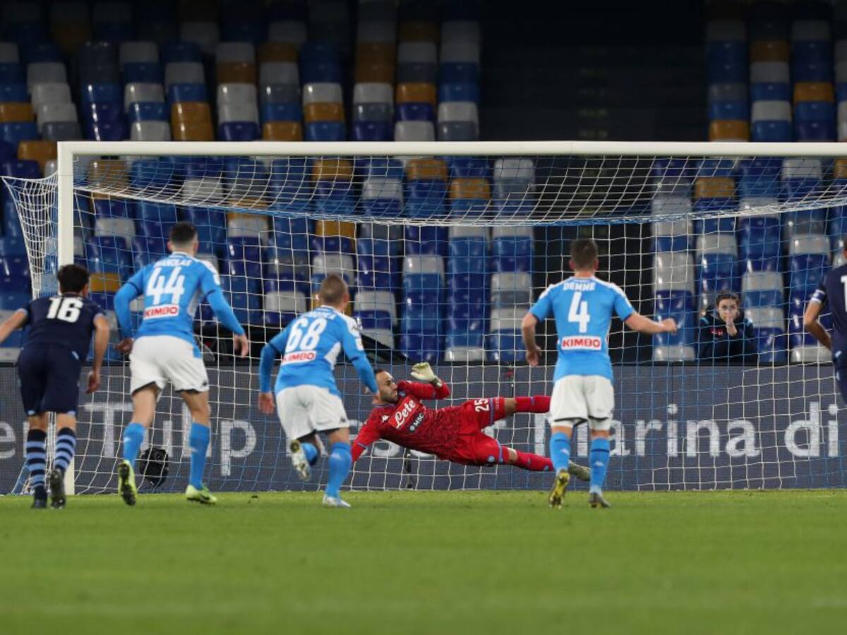 Ciro Inmmobile pasó vergüenza ante David Ospina en penalti desperdiciado