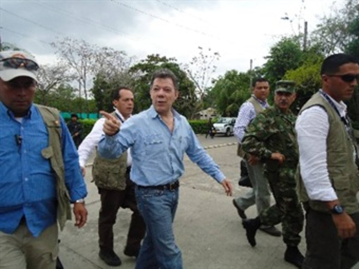 Santos dice que fuerza pública tiene control “total” del Cauca