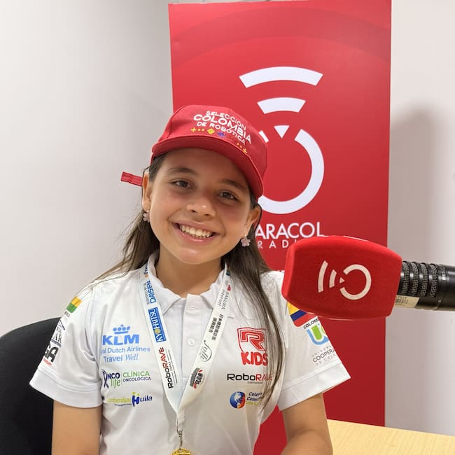 Tercer puesto en el Mundial RoboRAVE International Osaka 2026. Foto Caracol Radio Neiva