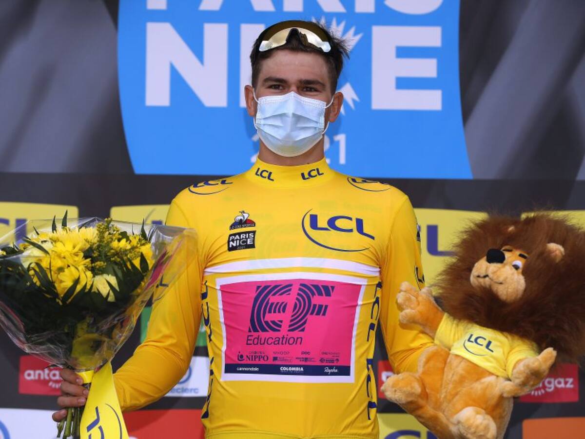 Stefan Bissegger se queda con la CRI y es nuevo líder de la París-Niza