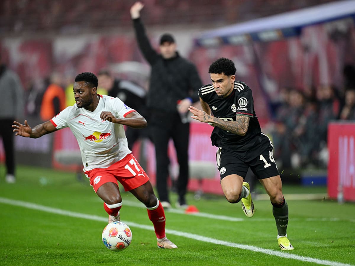 Bayern sufre, pero remonta y golea al Leipzig: así fue el partido de Luis Díaz