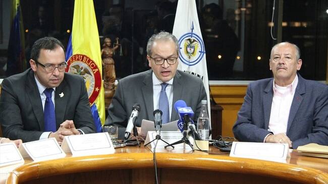 Se programaron nuevas movilizaciones en el país tras el término de una nueva reunión entre el Gobierno y Fecode en la que no se logró un acuerdo definitivo. En foto: Fernando Carrillo. Foto: Colprensa