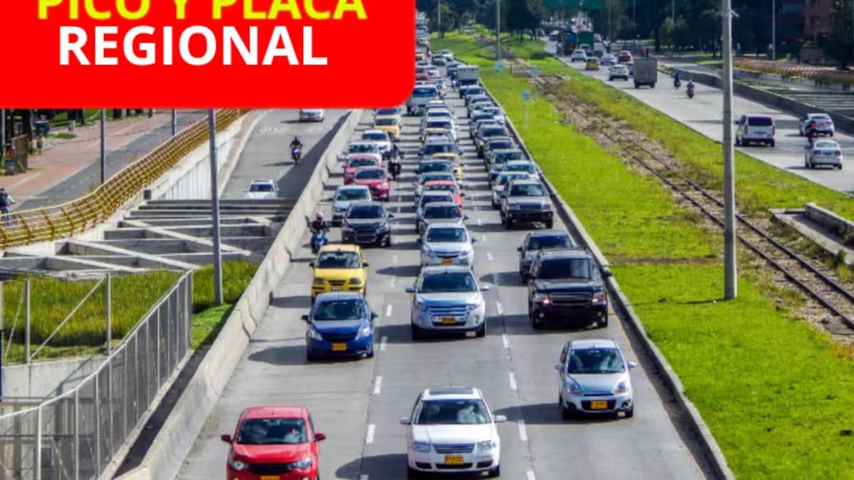 ¿De cuánto es la multa por incumplir el pico y placa regional? Esto pagaría este 5 de abril de 2026