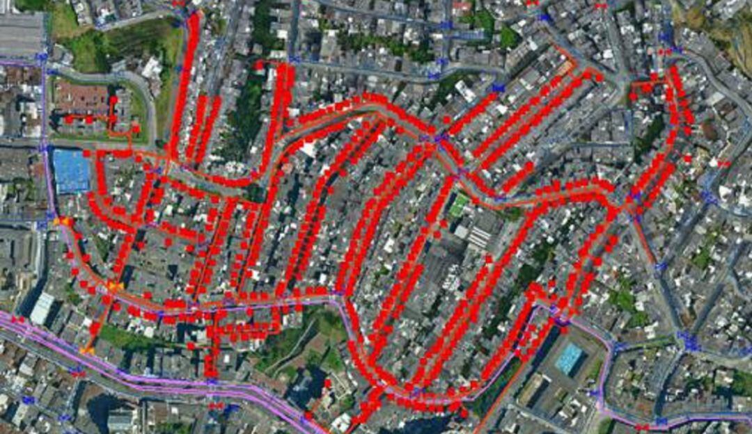 Zona donde se tendrá corte de agua el 3 de junio