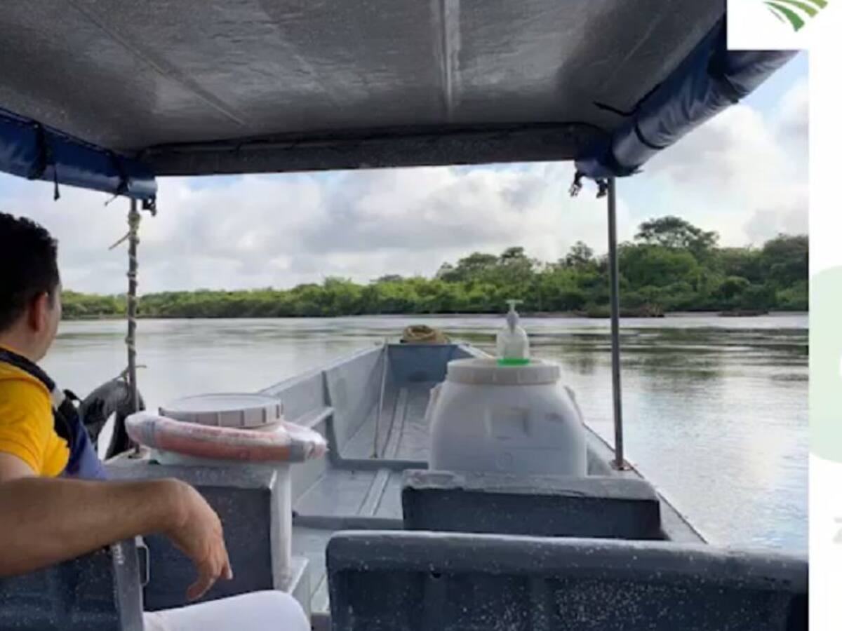 Evalúan el estado del transporte escolar fluvial en La Dorada