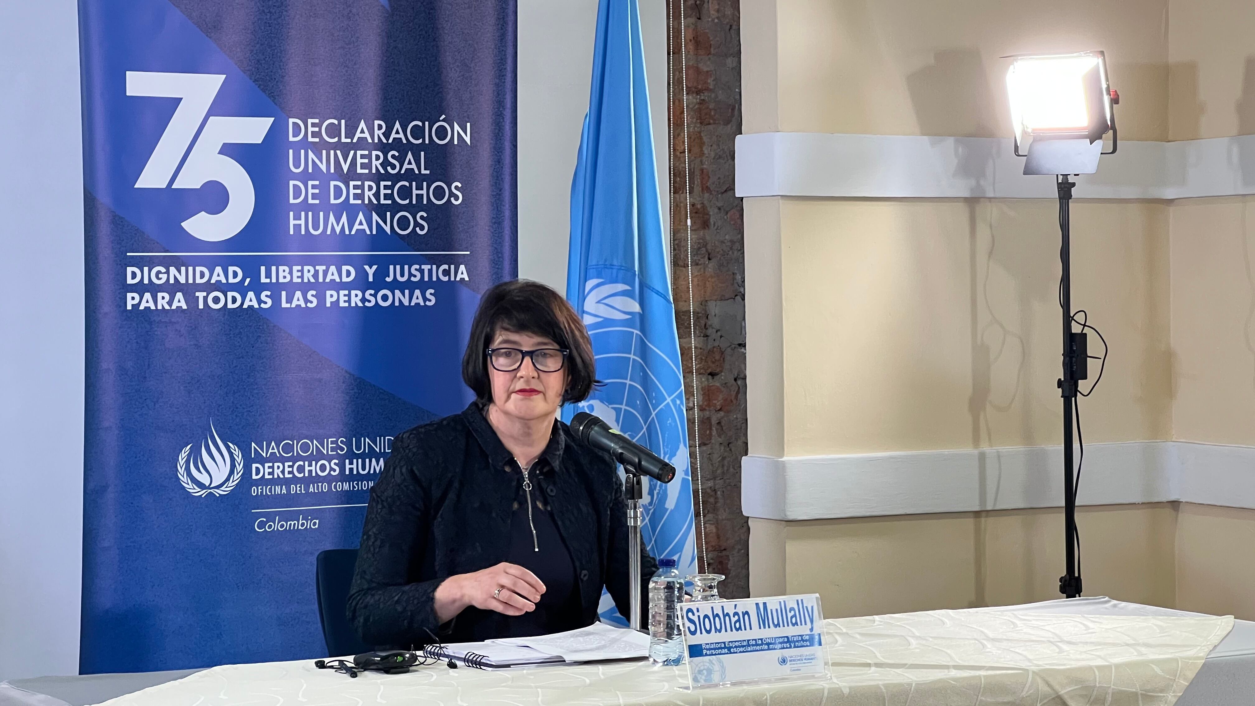 Siobhán Mullally, relatora experta de la ONU