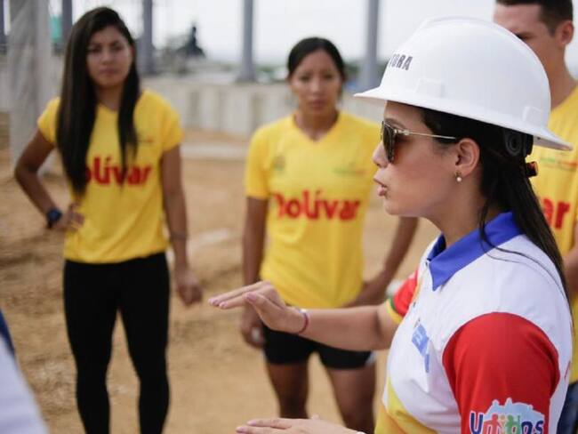 Nueva Unidad Deportiva Rocky Valdéz en Bolívar presenta buenos avances