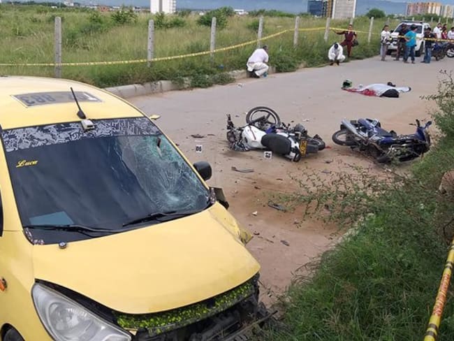 Para cumplir las normas de tránsito y utilizar los elementos de protección. Foto Redes Sociales.