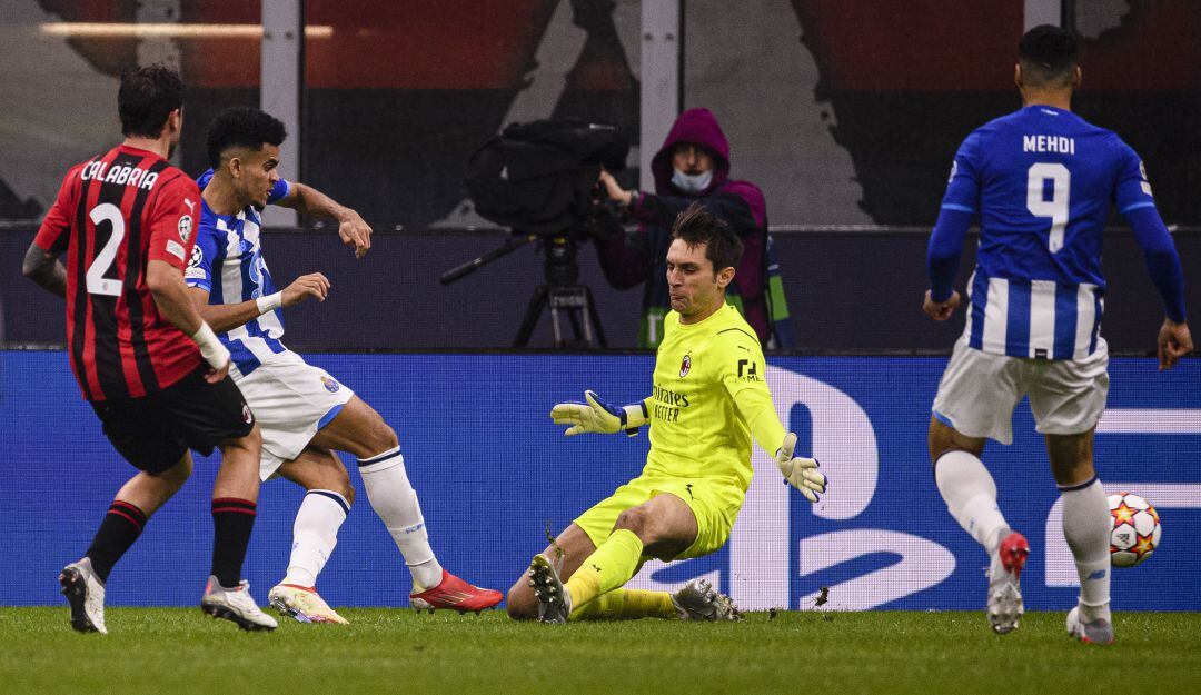 Milán 1 - 1 Porto en la Champions League (2021)