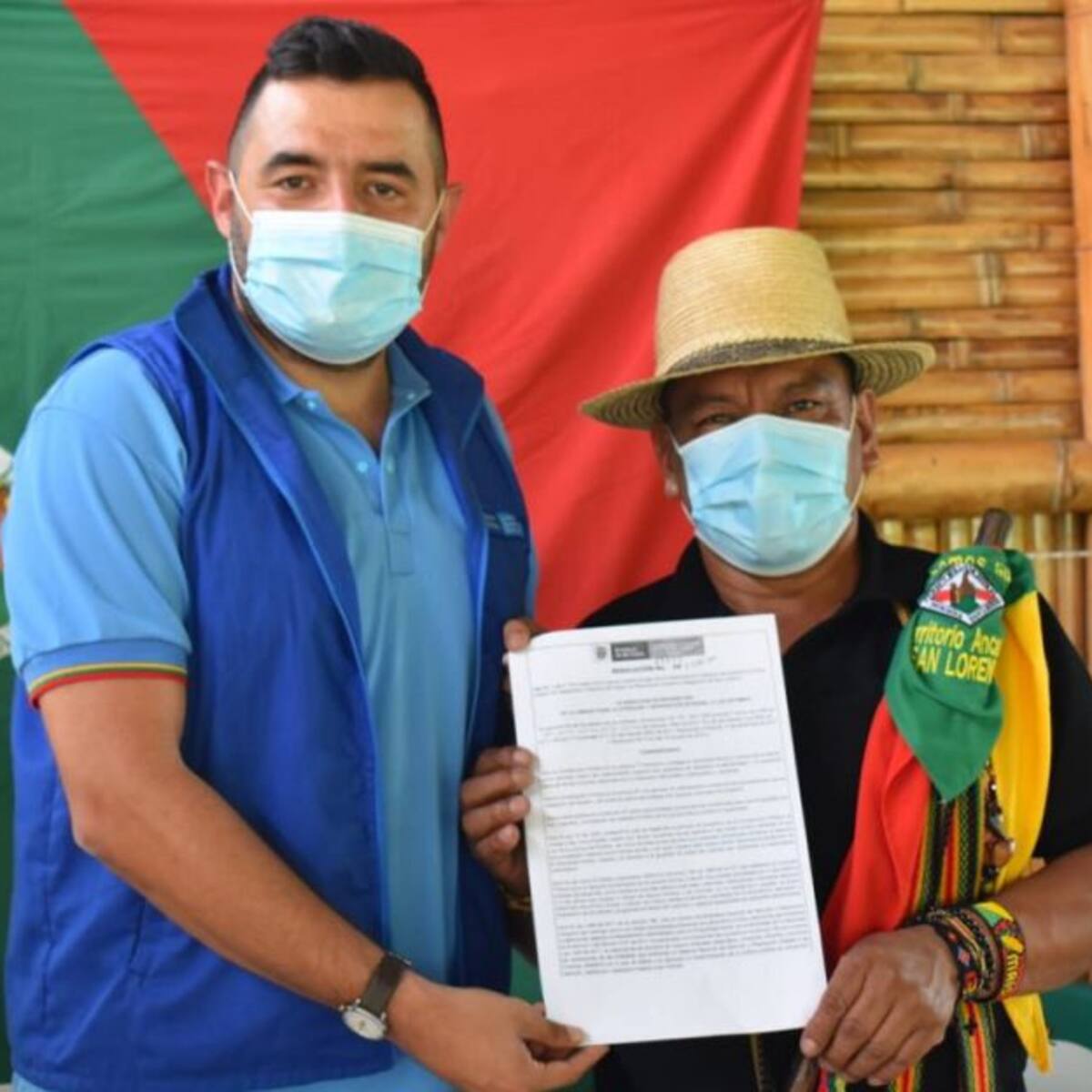 Resguardo San Lorenzo de Riosucio recibe indemnización colectiva
