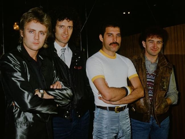 Queen, la mítica banda inglesa de rock. Foto: Getty Images/Koh Hasebe/Shinko Music