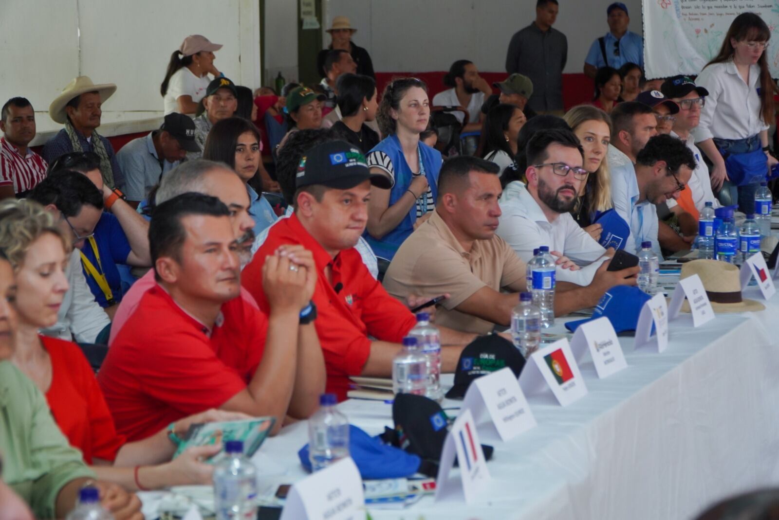 Se anuncio ayuda mutua, entre la Unión Europea y el Caquetá. Foto Gobernación Caquetá.