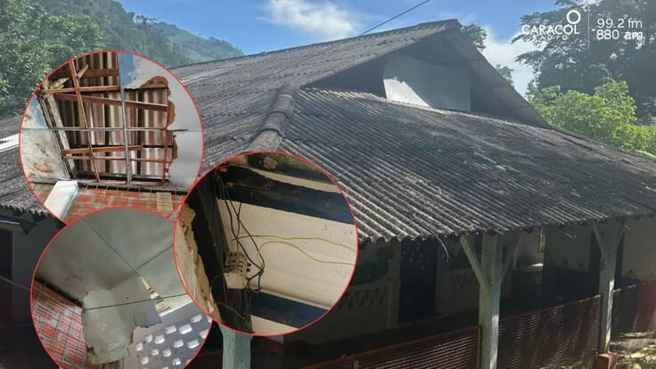 César Augusto Jaimes, maestro de la escuela El Caimán