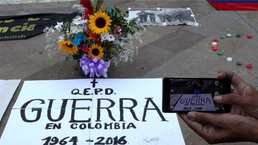 Fin del conflicto con las Farc. Foto: Agencia EFE