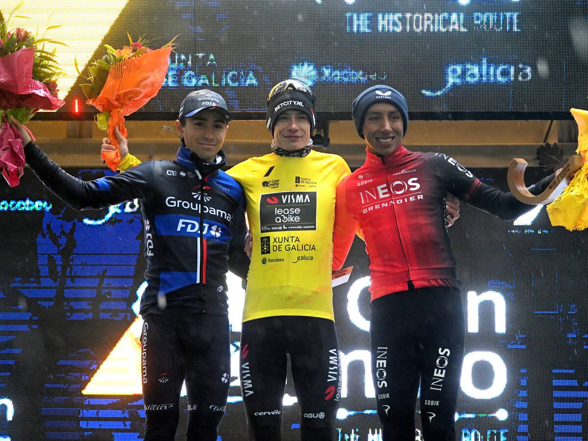 O Gran Camiño: Egan Bernal vuelve a un podio de una carrera por etapas tras casi tres años