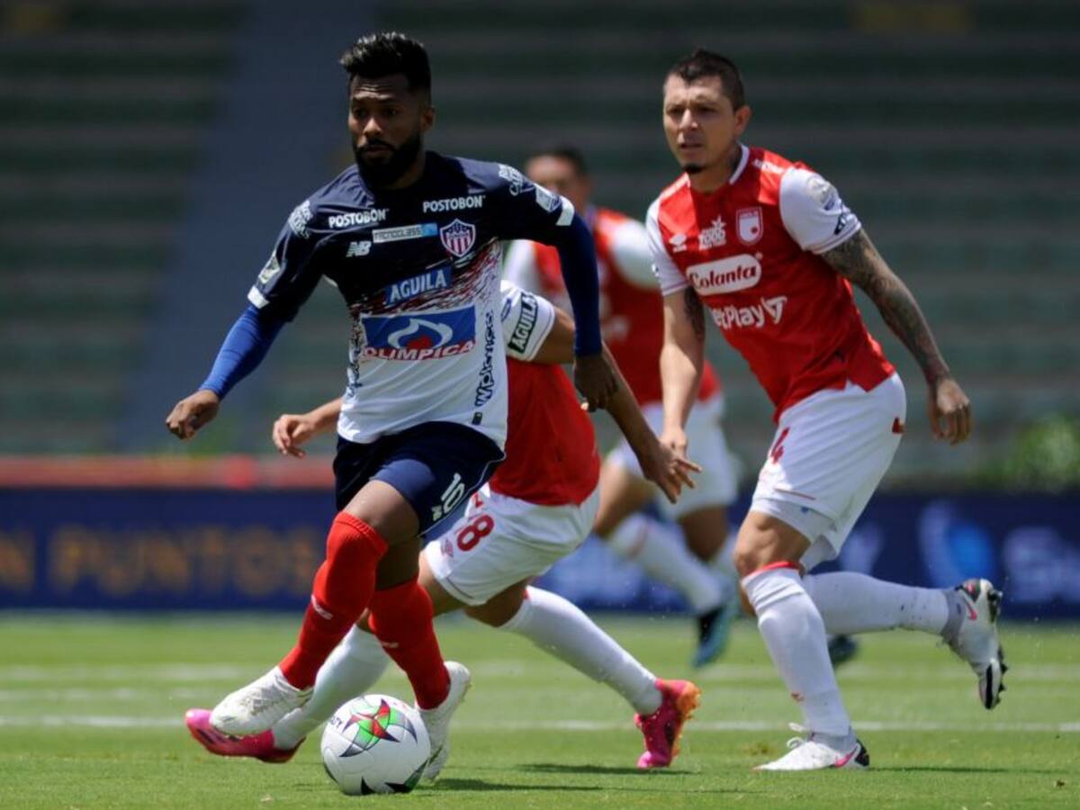 Junior mantuvo la ventaja ante Santa Fe y es semifinalista de la Liga