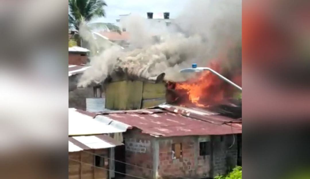 Incendio Chocó