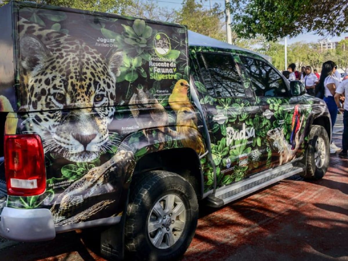 Santa Marta estrena Unidad Móvil de Rescate de Fauna Silvestre