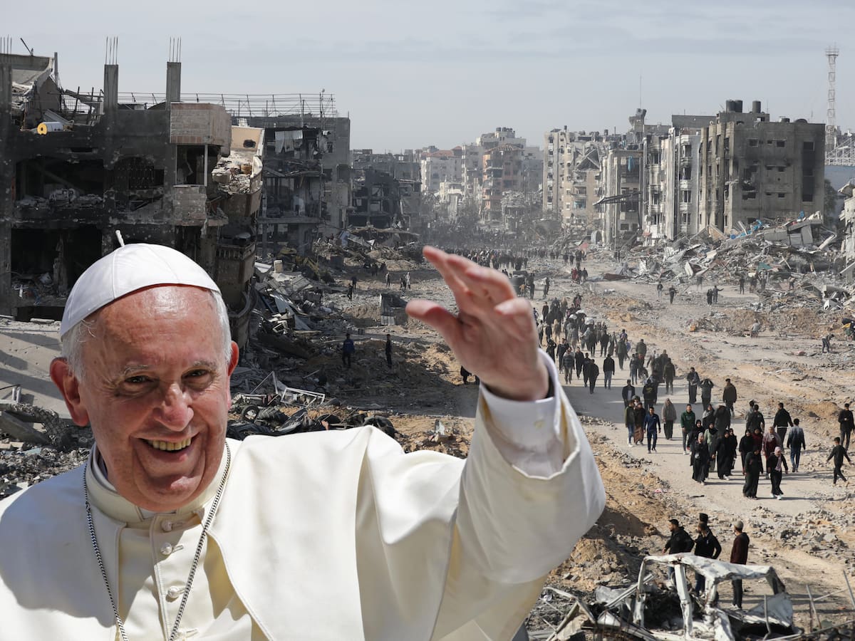 Gaza: Papa Francisco pide respetar alto al fuego e impulsar solución de dos Estados