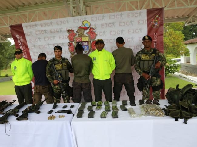 Ejército Nacional capturó tres integrantes del ELN en El Tambo, Cauca