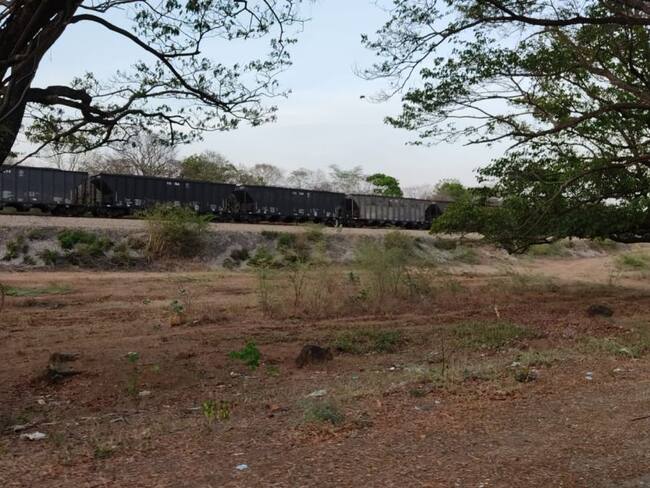 Ferrovía del Cerrejón. Sector alterno a la desviación del arroyo Bruno