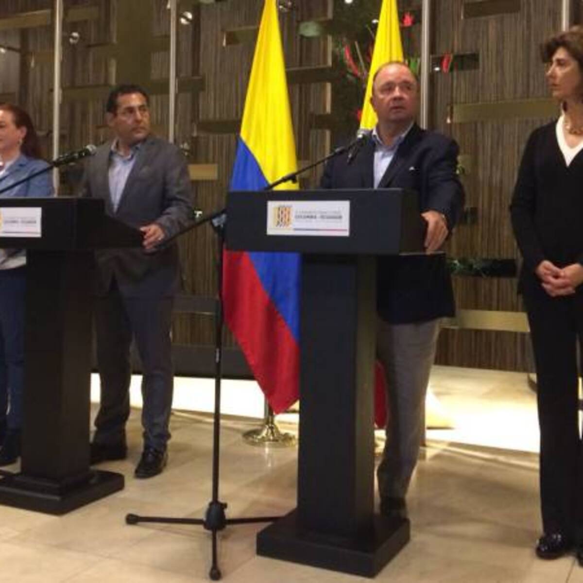 Ecuador y Colombia conformarán fuerza de tarea conjunta en la frontera
