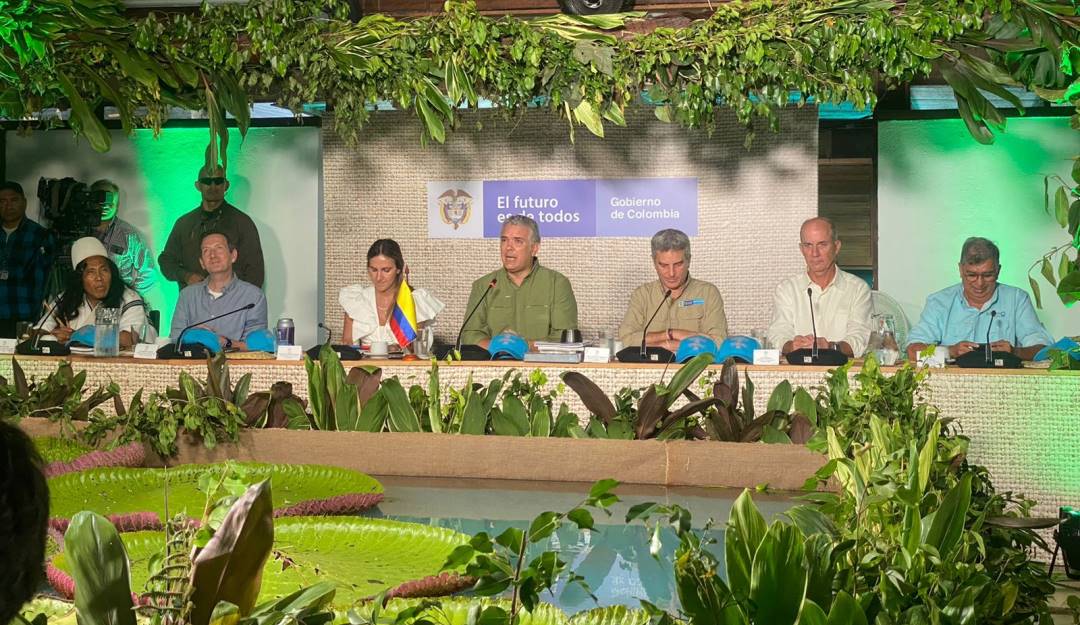 Presidente Duque en la Universidad Nacional sede Leticia, Amazonas-Lizeth Suesca