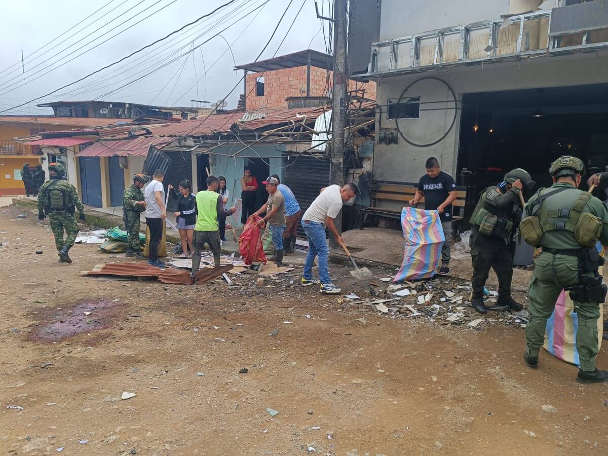 “No nos dejaremos meter miedo”: viceministra de Defensa tras atentado en El Plateado