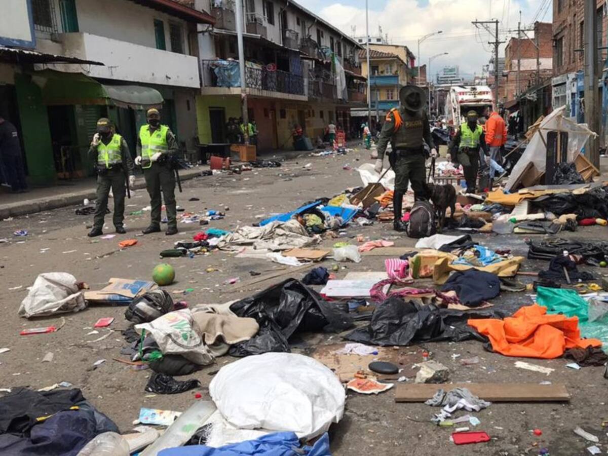 700 habitantes de calle se aglomeran sin ninguna protección en el centro