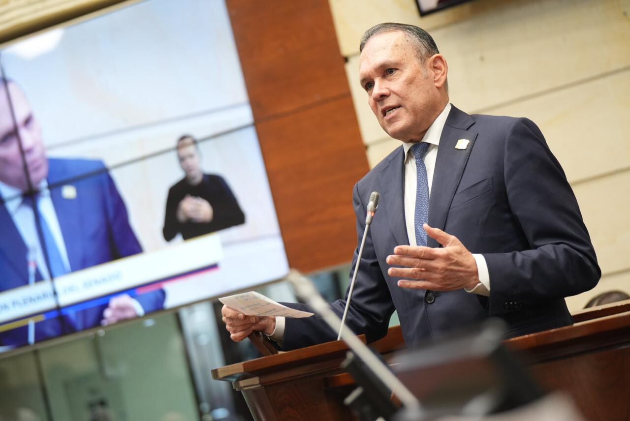 Efraín Cepeda, presidente del Senado. | Foto: Partido Conservador
