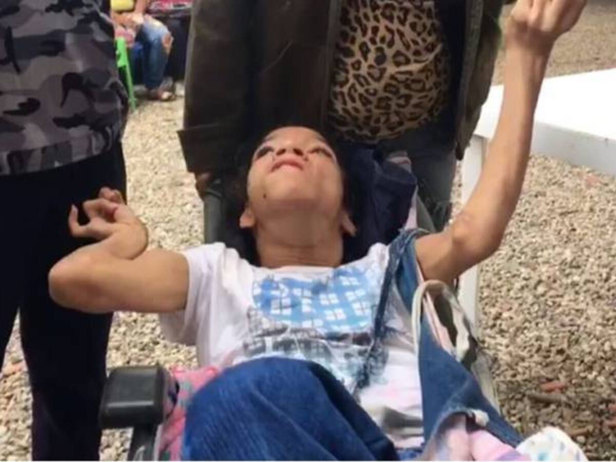 #TodoPorMaría ICBF atendió caso de joven venezolana con parálisis cerebral