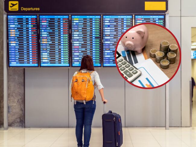 Personas esperando en un aeropuerto // imagen de referencia de finanzas / Getty Images