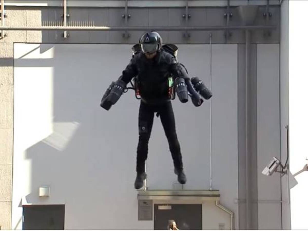 ¡Sueño hecho realidad! Ahora podrá volar como Iron Man