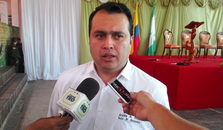 Jairo castellanos alcalde del municipio de Toledo en Norte de Santander