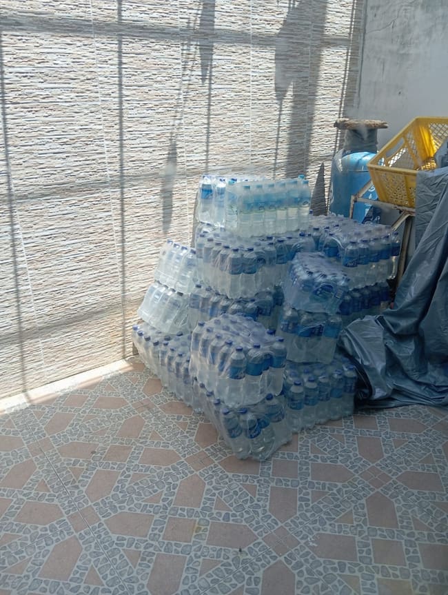 Montería: 6 toneladas de ayudas para familias venezolanas estarían represadas por falta de transporte. Foto: prensa Asovencor.